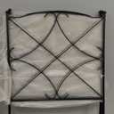 AMAGABELI GARDEN & HOME 5 Panels 32in(H)10ft(L) Decorative Garden Fences and Borders for Dogs Rustproof Metal No Dig Fence Panels Garden Edging Border for Animal Barrier Flower Beds Yard Patio