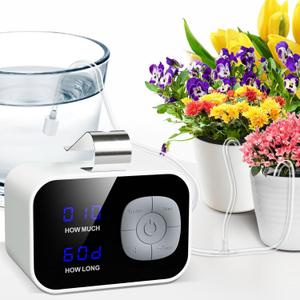 Kollea Reliable Automatic Watering System, Automatic Drip Irrigation Kit with 60-Day Programmable Timer, Indoor Self Watering System for Potted Plants 