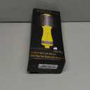 Auto Dual Voltage Hair Dryer Brush with European Travel Plug, Compact 2 Inch Oval Barrel One Step Hair Dryer & Styler Volumizer, Europe Travel Essentials for Women (Lemon)