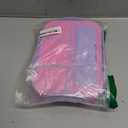 Bento Box Adult Lunch Box, Lunch Containers for Kids Girls Boys with 4 Compartments, Lunchable Food Container with Utensils, Sauce Jar, Muffin Liners, 40 Oz/5 Cup, Microwave Safe, Pink/Lavender (1200ML)