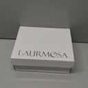 Girls Dress Shoes with Rhinestone Ankle Strap Closed Toe High Heels for Little Big Kids Wedding Party (Nubuck Black)