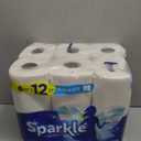 Sparkle Pick-A-Size Paper Towels, 6 Double Rolls = 12 Regular Rolls, Everyday Value Paper Towel With Full And Half Sheets