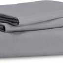 Bedsure Duvet Cover Queen Size - Soft Double Brushed Bedding Set for Kids & Adults, Zipper Closure, 3 Pieces, Includes 1 Duvet Cover (90"x90") & 2 Pillow Shams, NO Comforter, Grey