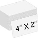 Dry Erase Magnetic Labels 4x2 Inch 40 Pieces, Reusable Magnetic Dry Erase Labels for Whiteboards, Locker, School, Classroom, Office, Home