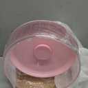 Niteangel Super-Silent Hamster Exercise Wheels: - Quiet Spinner Hamster Running Wheels with Adjustable Stand for Hamsters Gerbils Mice Or Other Small Animals (M, Pink)