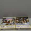 Bits and Pieces – Value Set of Two 500 Piece Jigsaw Puzzles for Adults – The Joys of Christmas, Winter Holiday Jigsaw Puzzles by Artist H. Hargrove, Completed Puzzle Size: 18" x 24", 2pack