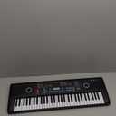 61 key keyboard Piano,Portable Electronic Digital Piano,Built In Dual Speakers,External Microphone,Power Plug,Rich Teaching Content,Multi-Functional Electronic Piano Suitable For Beginners (Black)