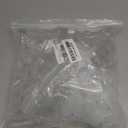 1 oz Plastic Bottles, 50-Pack Small Empty Hand Sanitizer Bottles, Leak Proof Travel Containers with Caps for Liquid, Lotion, Shampoo - 30mL Clear Refillable Squeeze Tubes for DIY, Toiletries