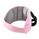 LETTON Car Seat Head Support for Child, Adjustable Toddler Car Seat Head Holder Head Strap, Safe, Breathable Head & Neck Pillow Support Solution Baby & Kids Travel Accessories, Grayish Pink