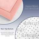 Baby Play Mat for Floor Nursery Rug Muscle Mat Area Rug Playroom Rug 74"x50" Playpen Mat Memory Foam 1.3" Thick Crawling Mat for Babies,Toddlers, Infants, Kids,Light Pink