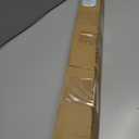 UNISHADES no Drill Cordless Roman Shades for Windows, 34" W 64" H - 100% Blackout - Linen - Beige