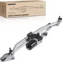 A-Premium Front Windshield Wiper Motor and Linkage Assembly Compatible with Cadillac, Chevrolet and GMC Vehicles - Silverado 1500/2500 HD/3500 HD, Suburban 1500/2500, Sierra 1500, Escalade, Yukon