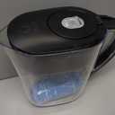 Brita Small 6 Cup Water Filter Pitcher, 1 BritaPlus Filter, Metro, Black (Package May Vary)
