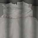 Girl 1st Communion Pure White Tulle Clothes Teens Kid First Wedding Dress Size 13-14Y