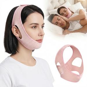 KPEBN Anti Snoring Chin Strap– Adjustable Stop Snoring Solution for Men & Women – Breathable Airflow Jaw Strap for Deep Sleep & Natural Snore Relief – Soft, Non-Itch & Washable (Pink)