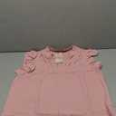 Womens Blouses Dressy Causal V Neck Pintuck Short Petal Sleeve Business Tops Ladies Summer Trendy Work Shirt, L