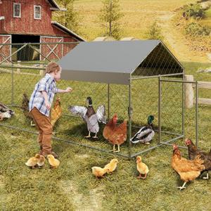 80"×40" Chicken Coop Black