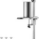 VEVOR Commercial Can Opener, Heavy-Duty Manual Tabletop Cans Opener for Cans Up to 15.75 in Height, Height-Adjustable Can Openers Fixed with Screws & Table Clamp, for Restaurant, Hotel, and Food Store (9.96 x 4.45 x 33.54 in)
