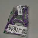 VIZPET LED Dog Collar, Light Up Dog Collar Adjustable USB Rechargeable Super Bright Safety Light Glowing Collars for Dogs (Purple, X-Large[22.83-27.55 inch/58-70cm])