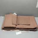 EVERGRACE 100% Cotton Paisley Quilt Set, King Size 3 Piece Set – Prewashed Lightweight Bedspread with 2 Shams, Soft Matelasse Coverlet for All-Season, Dusty Brick (Red Undertones)