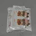 2 x 3D Shiba Inu Dog Belly Stickers, Cute Animal Big Belly Stickers for Door | 3 Pairs 3D Cat Belly Door Stoppers Super Soft Silicone Anti-Collision Stickers for Walls, Phones, Notebooks & Car