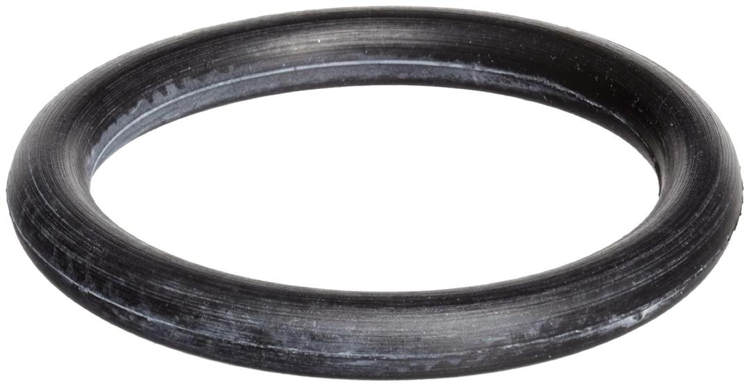 318 Buna-N O-Ring, 70A Durometer, Round, Black, 1" ID, 1-3/8" OD, 3/16" Width (Pack of 50)