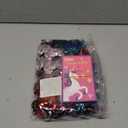 JOYIN 30 Pack Valentines Day Gift Cards with Gift Glitter Flip Sequin Keychain for Valentine's Classroom Exchange Prizes, Kids Party Favors