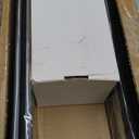 EaseLife 16 FT Double Doors Sliding Barn Door Hardware Track Kit,Straight Pulley,Heavy Duty,Slide Smoothly Quietly,Easy Install (16FT Track Kit for Double 48" Wide Door). (Black)