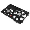 WFLNHB Car Dual Radiator Condenser Cooling Fan Assembly 1K0959455N Replacement for A3 8P1 2003 05-2012 08
