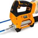 IRONFACE Electric Grease gun for Dewalt 20V Battery,Brushless Motor,10000 PSI Cordless Grease Gun Battery-powered(No Battery, Tool Only)