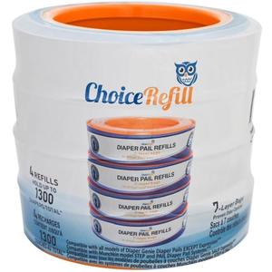 ChoiceRefill Compatible with Diaper Genie Pails, 3Pack
