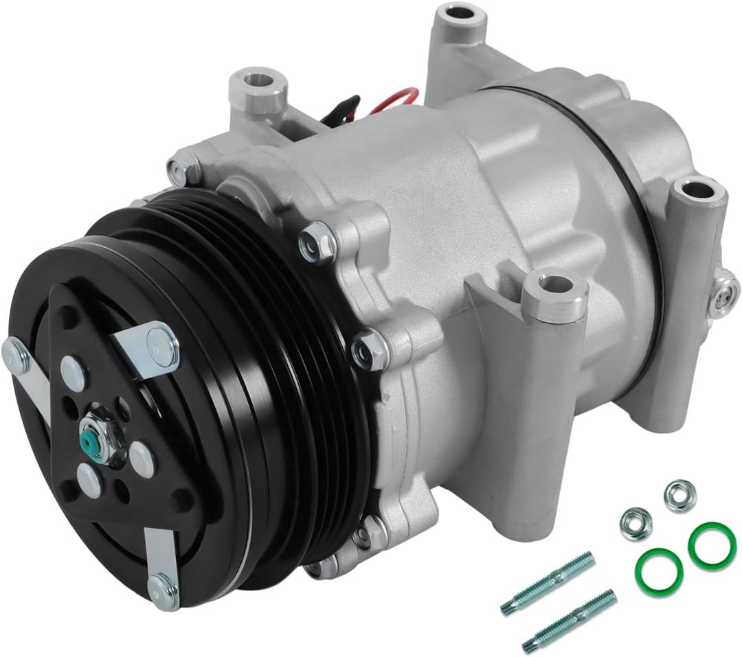 A/C Compressor w/Clutch Fit for 1994-2000 Honda Civic 1997-2001 CR-V 1.6L Air Conditioning Compressor for 38810P3F016 4717050