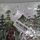 80Pcs Woodland Paper Napkins Forest Boy Adventure Disposable Napkins Wild Animals Printed Decorative Napkins for Party Supplies Table Decor