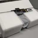 17.5 Portable DVD Player with 15.6 Large HD Screen, 6 Hours Rechargeable Battery, Dual Speakers, Region Free, Remote Control, Support Multi-Format Sync TV, USB/SD, Black