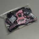 rabbitgoo Dog Harness No Pull with 2 Leash Clips, Adjustable Soft Padded, Reflective Oxford No Choke Pet Vest with Easy Control Handle for Medium Sized Dogs, Pink, M