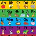 Palace Curriculum ABC Alphabet Poster Chart - LAMINATED - Double Sided (18" x 24")