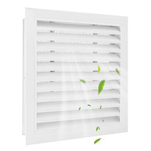 18"x24" Gable Vent - Premium AluminumFilter Screen for Removable, Ideal for Gables, Sheds, and Attics - Vent Opening 16"x22" - Boost Ventilation and Guard Against Moisture