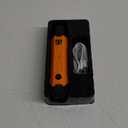 Casfuy 6-Speed Dog Nail Grinder - Newest Enhanced Pet Nail Grinder Super Quiet Rechargeable Electric Dog Nail Trimmer Painless Paws Grooming & Smoothing Tool for Large Medium Small Dogs (Orange) (C-Orange)