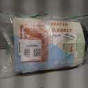 Heated Throw Blanket 50x60" - Premium Cosy Soft Electric Blanket with 6 Heating Levels, Fast Heating Flannel Sherpa Blanket for Bed & Couch - Auto Shut Off/Machine Washable (Black)