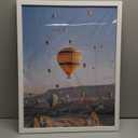 17x22 Picture Frame White for Wall Hanging, Wall Mounting Horizontally or Vertically, 17 x 22 Wall Gallery Poster Photo Frame with Durable Shatter Resistant Plexiglass, White