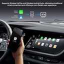 Wireless CarPlay Adapter with YouTube Netflix TikTok, Carplay Ai Box Wireless Carplay & Android Auto, WiFi Bluetooth and HDMI Output, Only for Cars with Wired CarPlay &Wired Android Auto