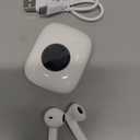 Bluetooth Headphones V5.3 Wireless Earbuds 50 Hrs Battery Life with Wireless Charging Case & LED Power Display Deep Bass IPX7 Waterproof Earphones Microphone Stereo Headset for iPhone & Android, White