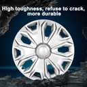 Wheel Hubcap Compatible with Ford Transit 150/250/350, 2015 2016 2017 2018 2019 2020 2021 2022 2023 2024, 16 inch Wheel Cover (1 Pcs)