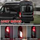 Tail Light For Ford Transit T150 250 350 2015-2025 Rear Lamp Taillight With Bulb and Harness (Left Driver Side)