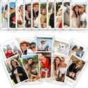 20 Pack Acrylic Fridge Magnetic Frame for Fujifilm Instax Mini,Polaroid Frame for Refrigerator,2.36x3.54 In Mini Picture Frames for School, Office,Locker Decor