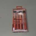 Real Techniques 4 Piece Face Base Makeup Brush Set, For Concealer, Foundation, Contour, & Setting Powder, Makeup Brushes For Blending & Buffing, & Sculpting, Travel Friendly, Gift Set, Cruelty-Free