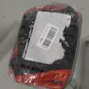 Syeeiex Hanging Locker Organizer, Locker Shelf, Black and Red, 3 Tier