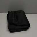 Men's Baggy Sweatpants Drawstring Wide Leg Track Sweat Pants Athletic Lounge Pants Joggers Pure Black X-Large