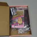 UGORGEOUS Burgundy Ombre 26 Inch HD Lace Front Wigs for White Women Black Women Pre Plucked Body Wave Synthetic Wig with Tiny Knots 13×6 Pre Layered Natural Hairline Glueless Wigs Wear and Go; Mac Color Eyelash 027