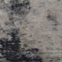 Washable Area Rugs 6'x9' Non-Slip Modern Abstract Soft for Living Room Entryway Bedroom Nursery, Print Pattern, Black Navy Blue Gray